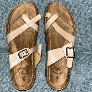 Women's Cream Sandals